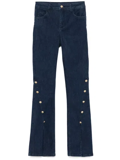 Liu •jo Decorative-buttons Jeans In Blue
