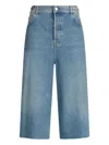 Liu •jo Denim Bermuda Shorts In Blue
