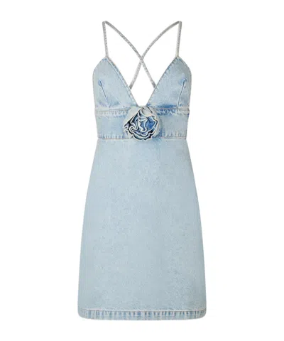 Liu •jo Denim Dress In Blue Denim