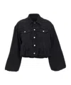Liu •jo Liu Jo Denim Jacket In Black