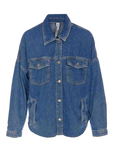 Liu •jo Liu Jo Jackets In Blue