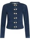 Liu •jo Liu Jo Jacket With Double Buttons In Blue