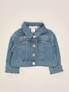 Liu •jo Denim Jacket Jacket In Blue