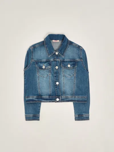 Liu •jo Kids' Denim Jacket Jacket In Blue