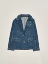 Liu •jo Denim Jacket Jacket In Blue