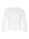 Liu •jo Denim Jacket In White