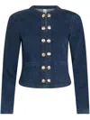 Liu •jo Liu Jo Jacket With Double Buttons In Blue