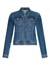 Liu •jo Denim Jacket With Zip