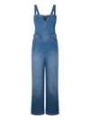 Liu •jo Denim Jumpsuit In Blue
