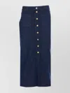 Liu •jo Button-down Denim Skirt