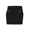 Liu •jo Embellished-crystal Pocket Mini Skirt