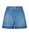 Liu •jo Denim Shorts In Blue