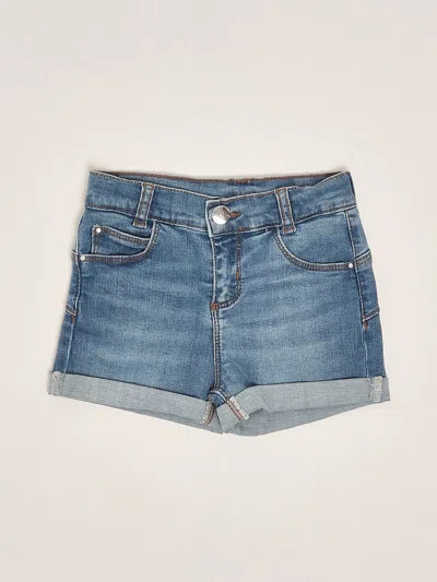 Liu •jo Kids' Denim Shorts Shorts In Blue