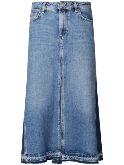 Liu •jo Denim Skirt In Blue