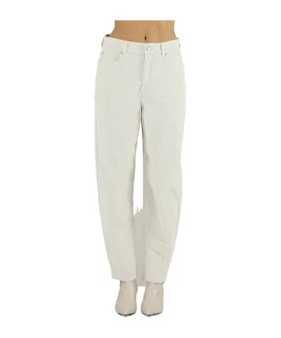 LIU •JO DENIM TROUSERS WITH BELT LOOPS