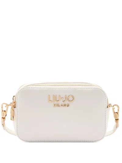 Liu •jo Diamond-pattern Cross Body Bag In White