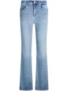 Liu •jo Liu Jo Distressed Flare Jeans In Blue