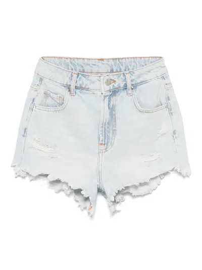 LIU •JO DISTRESSED SHORTS