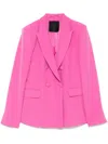 LIU •JO DOUBLE-BREASTED BLAZER