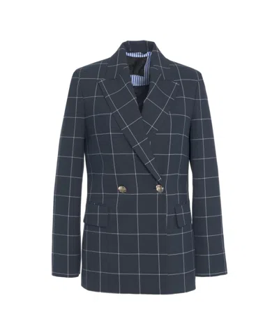 Liu •jo Liu Jo Double-breasted Blazer With Peaked Lapels