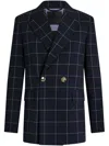 Liu •jo Double-breasted Check Blazer