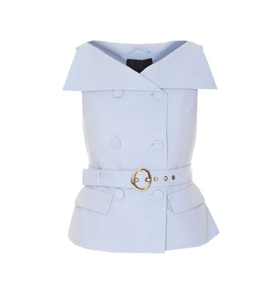 LIU •JO DOUBLE BREASTED VEST