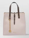 Liu •jo Double Handle Cross-body Bag With Chain Charm