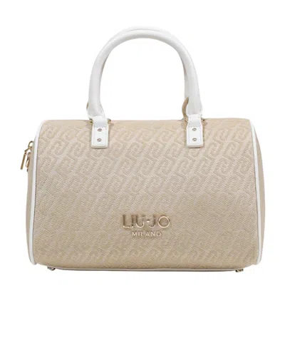 Liu •jo Double-handled Shoulder Bag In Brown