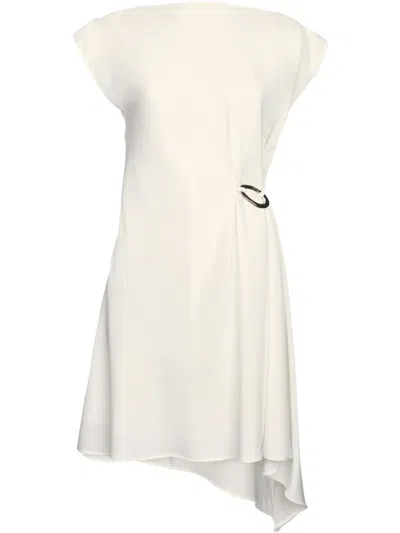 LIU •JO DRAPED DETAILING DRESS