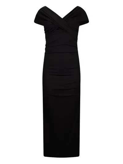 Liu •jo Jersey Dress In Black