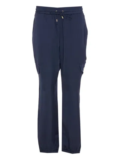 LIU •JO DRAWSTRING CARGO TROUSERS
