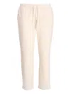 Liu •jo Drawstring Cuffed Track Pants In Neutral
