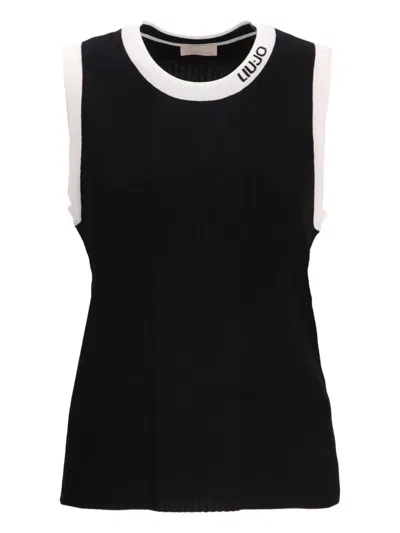 Liu •jo Drawstring Shorts In Black