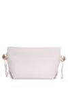 Liu •jo Drawstring Shoulder Bag In White