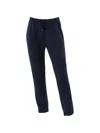 Liu •jo Drawstring Trousers In Blue