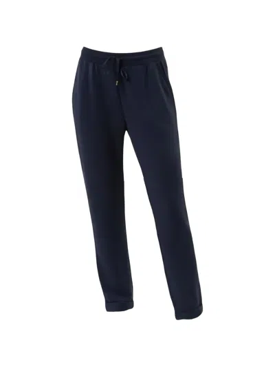 Liu •jo Drawstring Trousers In Blue