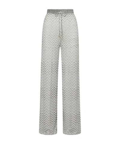 Liu •jo Drawstring Trousers In Brown