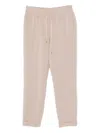 Liu •jo Drawstring-waist Cuffed Trousers In Neutral