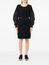 Liu •jo Liu Jo Drawstring Waist Jacket In Black
