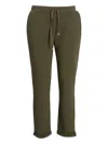 Liu •jo Drawstring-waist Track Pants In Green