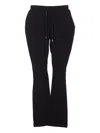Liu •jo Drawstring-waist Trousers In Black
