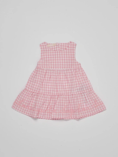 Liu •jo Babies' Dress Dress In Bianco-rosa