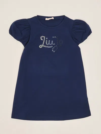 Liu •jo Kids' Dress Dress In Blue