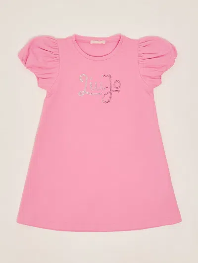 Liu •jo Kids' Dress Dress In Pink