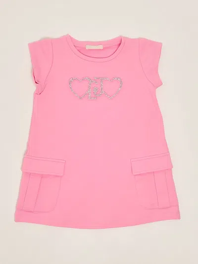 Liu •jo Kids' Dress Dress In Pink