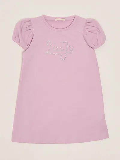 Liu •jo Kids' Dress Dress In Purple