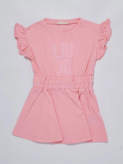 Liu •jo Kids' Dress Dress In Rosa