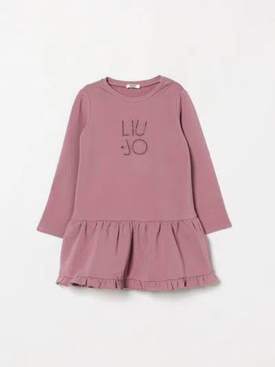 Liu •jo Liu Jo Dress Kids Color Blush Pink
