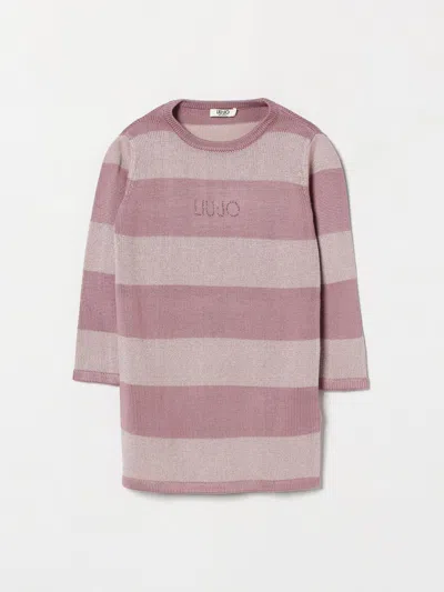 Liu •jo Liu Jo Dress Kids Color Blush Pink
