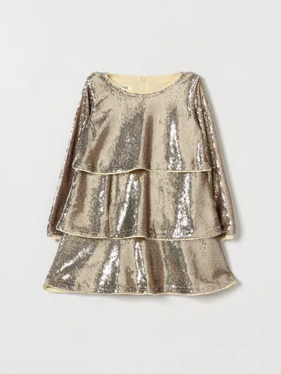 Liu •jo Liu Jo Dress Kids Color Gold
